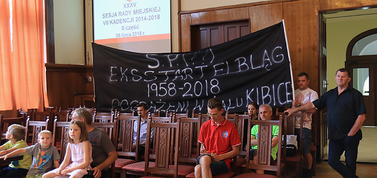 P. EKS Start Elblg? Kibice w obronie klubu na sesji RM: Jestemy rozgoryczeni
