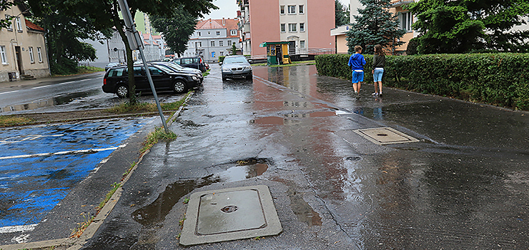 Co z remontem chodnika przy ul. Kościuszki?