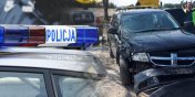 Wypadek w Kazimierzowie. Dwjka dzieci zostaa przewieziona do szpitala