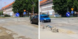 Dzi rozpoczy si prace nad napraw przejcia przy rondzie na Kochanowskiego!