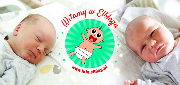 Witamy w Elblągu: Julię, Szymona, Piotra i Stanisława