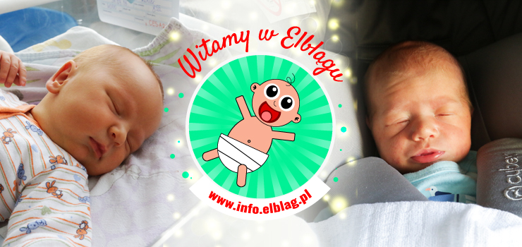 Witamy w Elblągu: Aleksandrę, Agatę, Małgorzatę, Beatę, Tomasza, Miłosza i Tymona