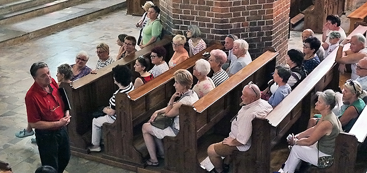 Poznawali tajemnice elbląskiej Katedry - zobacz zdjęcia