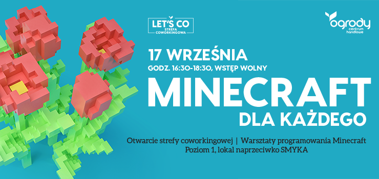 Strefa coworkingowa CH Ogrody rusza z warsztatami