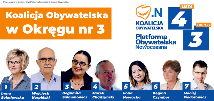 Koalicja Obywatelska w Okrgu nr 3