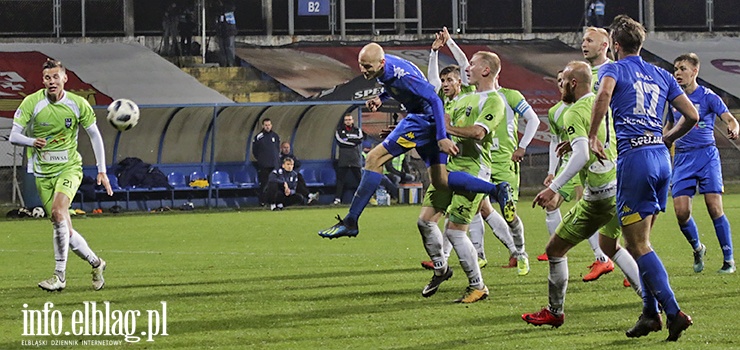 Bezbramkowy remis Olimpii Elbląg z ROW 1964 Rybnik