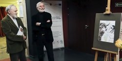 „Ja, Minotaur”. Za nami wernisa� prac Andrzeja Burzy�skiego w elbl�skim Teatrze