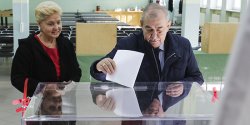 „To bardzo dobra rzecz, �e coraz wi�cej elbl��an uczestniczy w wyborach”. Jerzy Wilk g�osowa� w TM-ie