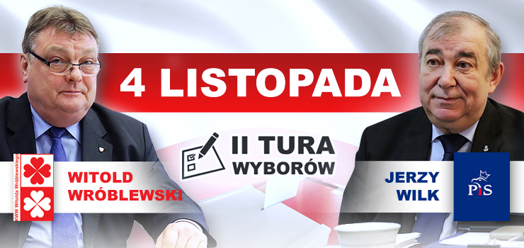 Znamy nieoficjalne wyniki głosowania na prezydenta Elbląga. Wróblewski i Wilk spotkają się w drugiej turze