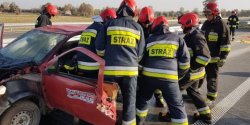 Straacy na S7. wiczyli przed oddaniem do uytku ekspreswki do Gdaska