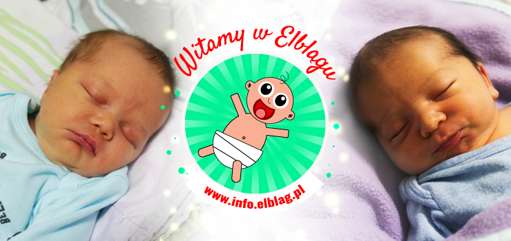 Witamy w Elblągu: Polę, Marcela, Michała i Franciszka