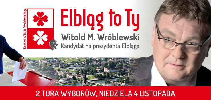 Dziękuję za głosy w I turze wyborów i proszę o udział w głosowaniu 4 listopada