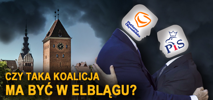 Czy w Elblgu dojdzie do "egzotycznej" koalicji PO z PiS-em?