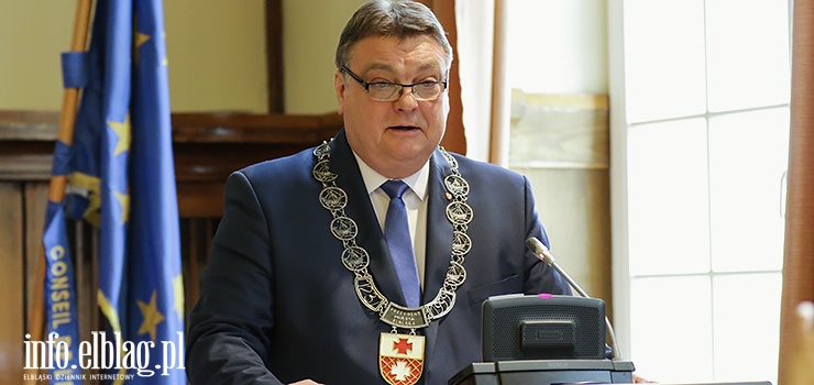 Witold Wróblewski oficjalnie został Prezydentem. „Działajmy razem ponad podziałami. To się Elblągowi należy”
