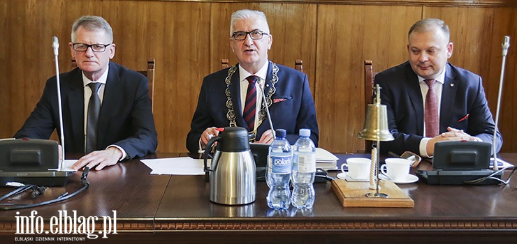 Antoni Czyyk nowym Przewodniczcym Rady Miasta. Wybrano te 2 z 3 wiceprzewodniczcych