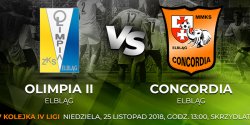 Dzi� ostatni w tym roku mecz Concordii. Na Skrzydlatej czekaj� nas ma�e derby Elbl�ga!