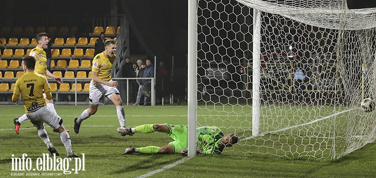 Olimpia uratowała remis z Pogonią Siedlce w doliczonym czasie gry