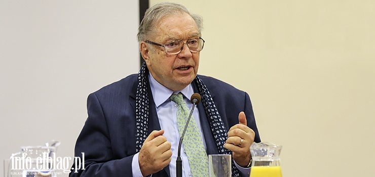 Czy Krzysztof Zanussi boi się Władimira Putina? Znany reżyser spotkał się z elblążanami