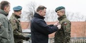 Prezydent Duda i minister Baszczak w Elblgu. Zakoczenie wicze Anakonda 18