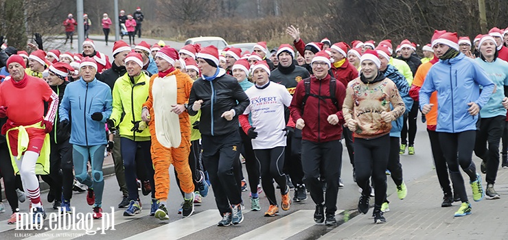 Elblążanie pobiegli dla Ignasia i Wiktora. Za nami Bieg Mikołajkowy