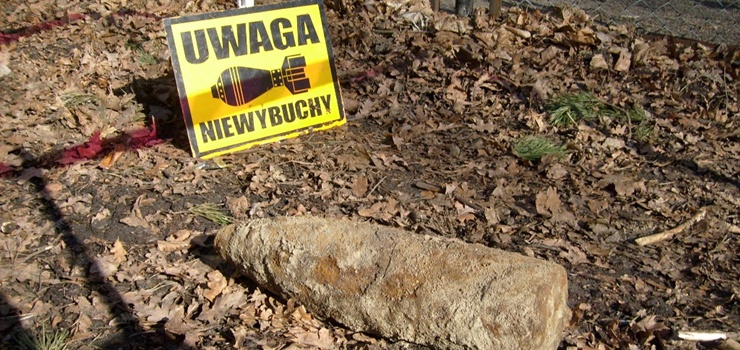 Policja planuje ewakuacje mieszkańców Morąga. "Niewybuch stanowi zagrożenie życia"