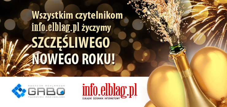 Szampańskiej zabawy sylwestrowej życzy Wydawca i redakcja INFO