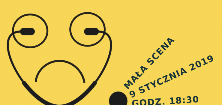 Rigor Mortis Piotra Chrzana na Małej Scenie przy stoliku