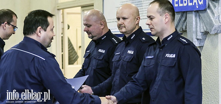 Elblskie ulice s bezpieczniejsze? Policjanci podsumowali miniony rok