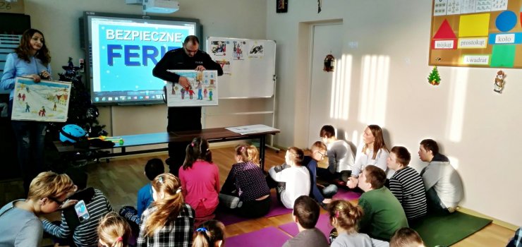 Połowa ferii minęła. Policjanci podsumowali pierwszy tydzień działań