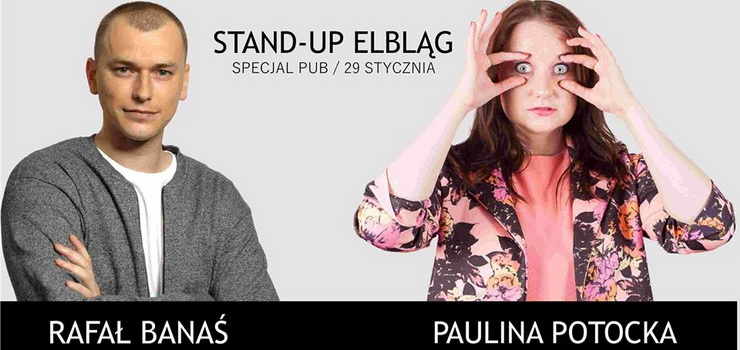 Stand-up jutro w Elblgu - wygraj bilety