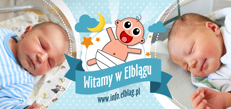 Witamy w Elblągu: Helenę, Liliannę, Maję, Zofie, Basię, Wojciecha i Mikołaja