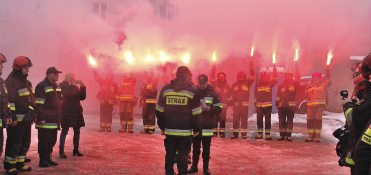 Strażacy pożegnali bryg. Tomasza Malesińskiego. Dowódca JRG 2 po 30 latach odchodzi na emeryturę