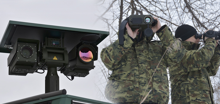 Nowoczesny sprzęt do obserwacji granicy - zobacz film