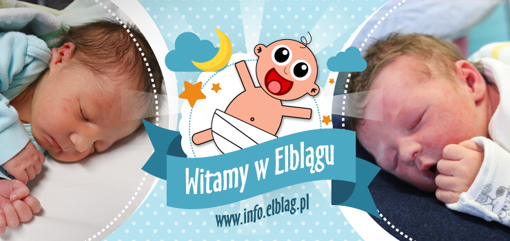 Witamy w Elblągu: Hanię, Aurelię, Jana i Juliana