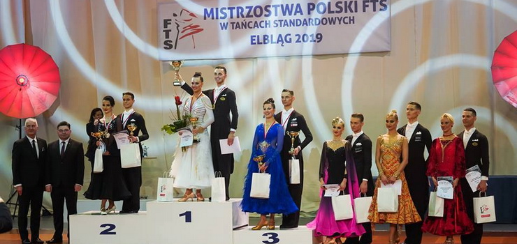 Elblanie zdobyli 3 miejsce na Mistrzostwach Polski w tacach standardowych. Zobacz, jak EKT Jantar witowa sukces