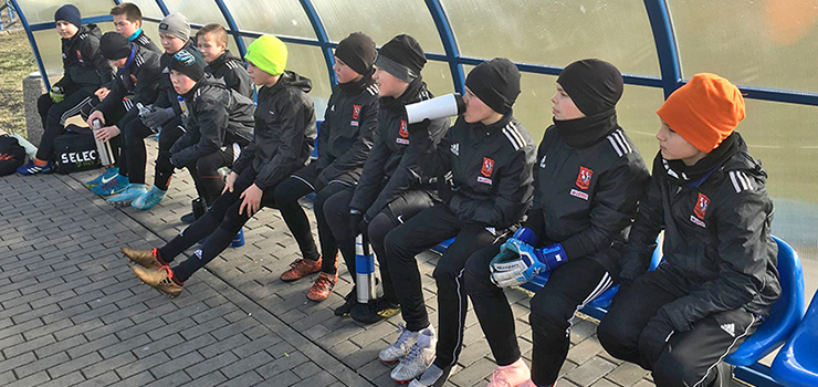 Młodzicy młodsi Concordii wygrali sparing z Jaguarem Gdańsk