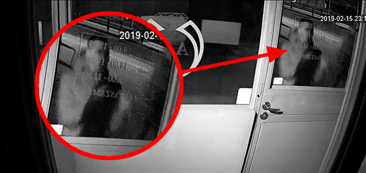 Policjanci z Elbląga szukają wandala. Zobacz materiał video