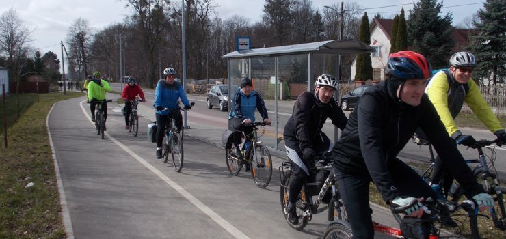 Wiosenne pedałowanie do Kamionka Wielkiego
