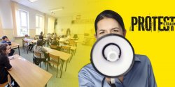 Strajk nauczycieli. Dyrektorzy elbl�skich szk� i przedszkoli prosz� o pomoc rodzic�w