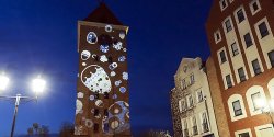 Brama Targowa w �wi�tecznej iluminacji!