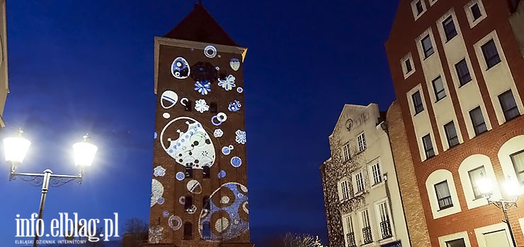 Brama Targowa w świątecznej iluminacji!