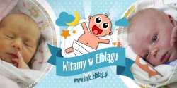 Witamy w Elbl�gu: Wiktori�, Miko�aja i Adama