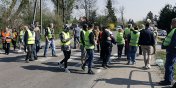 Protest w Gronowie Grnym. Mieszkacy na godzin zablokowali ul. Szafirow