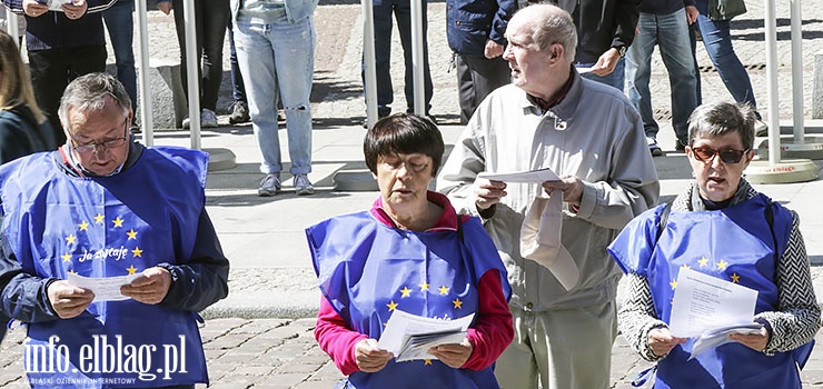 15 lat Polski w Unii Europejskiej. Elblanie witowali piewajco