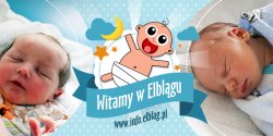 Witamy w Elblgu: Bartosza​​​​​​​,Tymona, Hann,Oliwiera, 