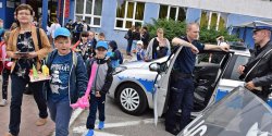 Promowali zawd policjanta na festiwalu nauki