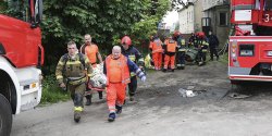 Pożar mieszkania przy ul. Żeromskiego 6. "Sytuacja jest naprawdę poważna"- aktualizacja