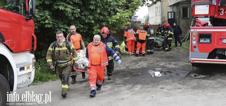 Poar mieszkania przy ul. eromskiego 6. "Sytuacja jest naprawd powana"- aktualizacja