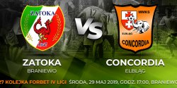 Zrehabilitowa� si� za Jezioraka i przypiecz�towa� awans. W �rod� Concordia zagra w Braniewie z Zatok�