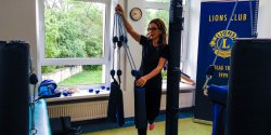 Rehabilitacyjny plac zabaw? Czemu nie! Wyj�tkowy dar elbl�skich lionek dla ma�ych pacjent�w